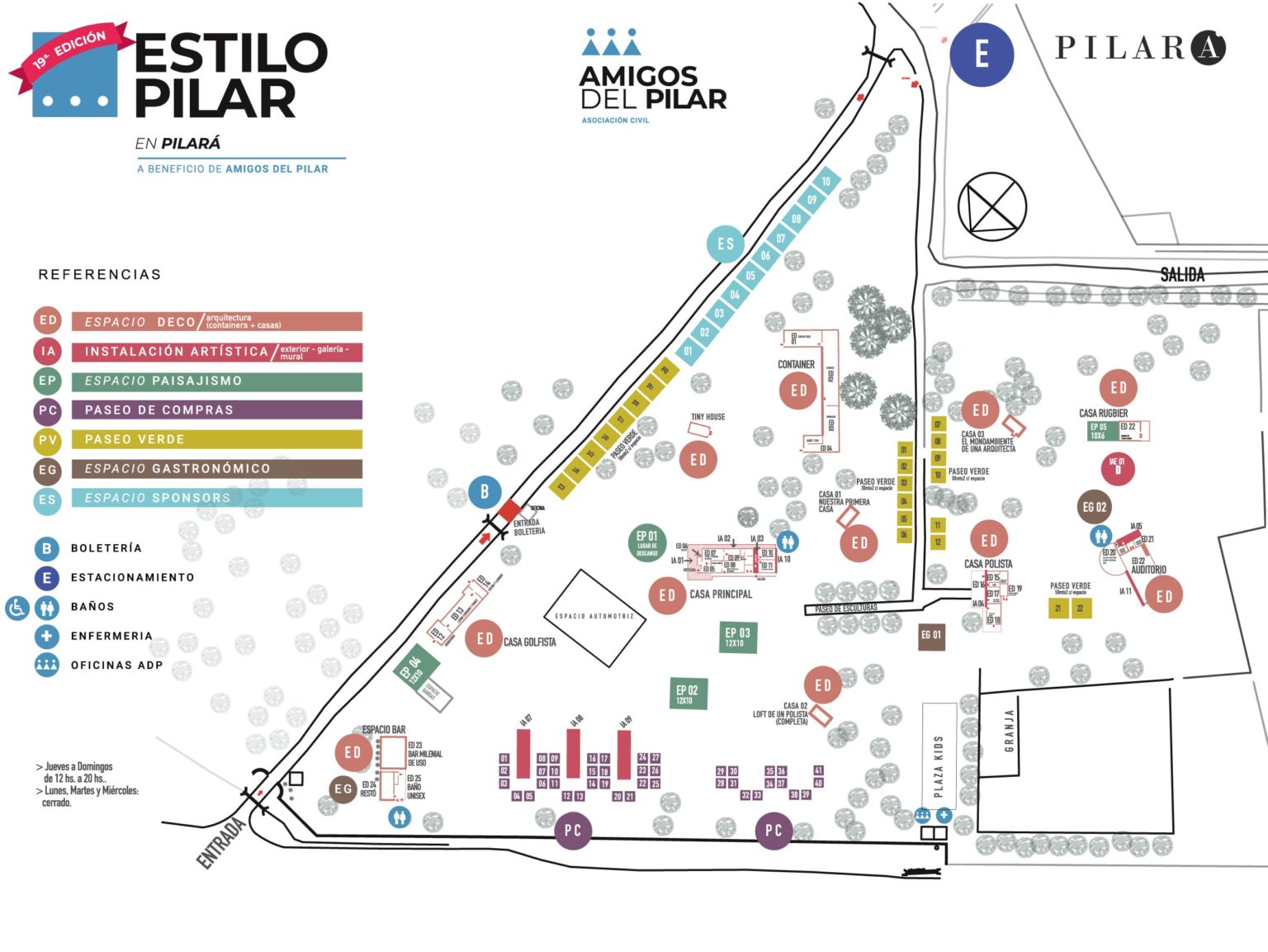 Espacio de la edición 2023 de Estilo Pilar en Pilar
